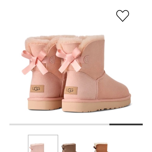 UGG Shoes - UGG Blush Boots with Ribbon Accent